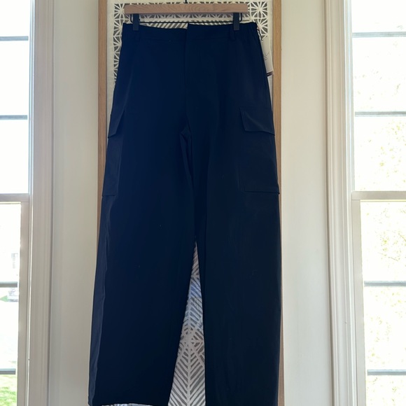 NWT Calia cargo pants black high rise journey collection relaxed fit sz Medium - Picture 4 of 8